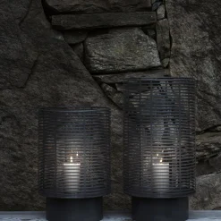 Blomus OLEA Outdoor Lantern, gunmetal> Lysestager