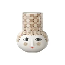 Clearance Bjørn Wiinblad Olga Vase, sand
