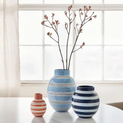 Outlet Kähler Omaggio Nuovo vase, mørk blå