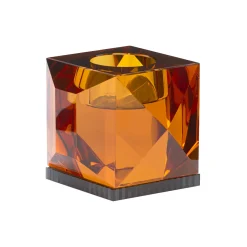 Sale Reflections Copenhagen Ophelia T-Light Holder amber/black