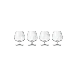 Outlet Luigi Bormioli Optica cognacglas 4 stk.