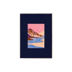 Paper Collective Orange Landscape poster> Plakater & Rammer