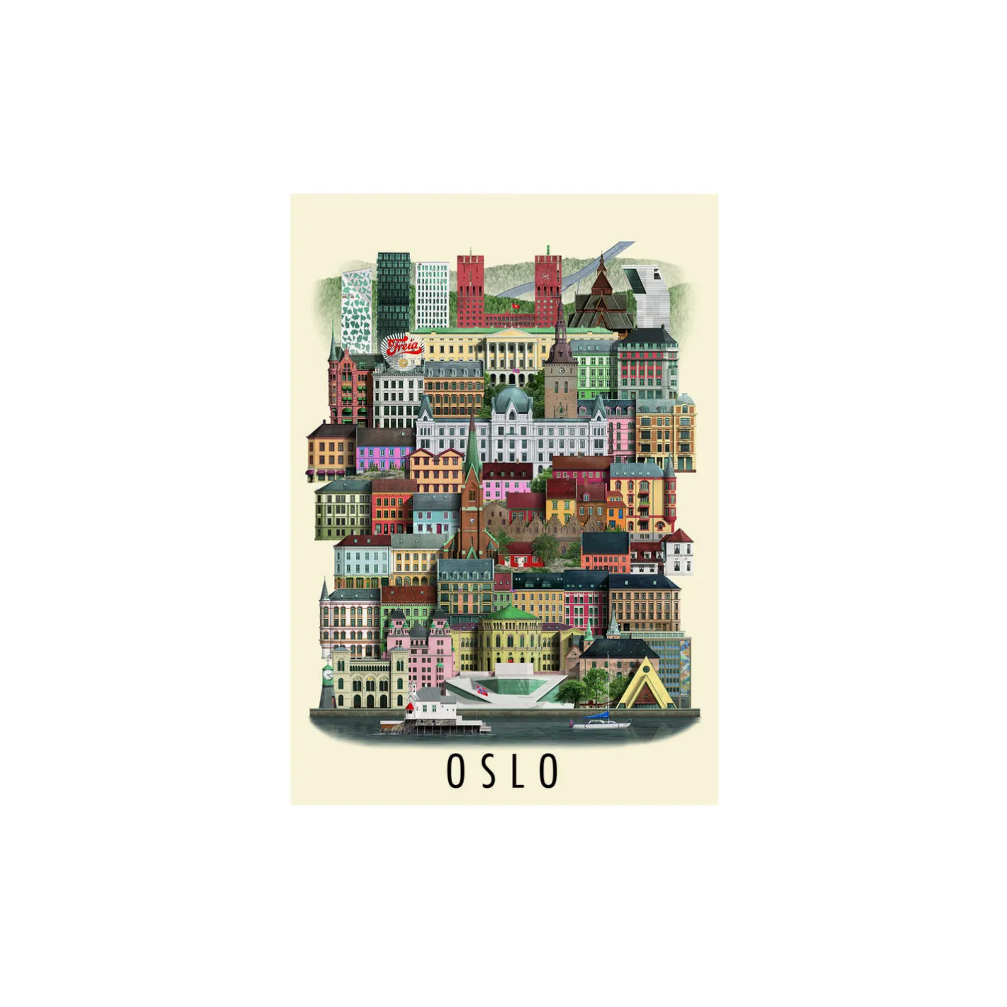 Martin Schwartz Oslo plakat> Plakater & Rammer