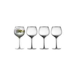 Lyngby Glas Palermo Gold gin & tonic glas 4 stk.> Glas