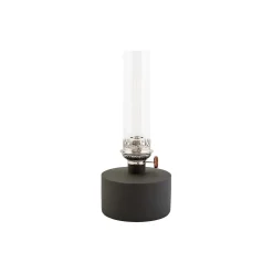 Klong Patina Big Oil Lamp, grey> Lysestager