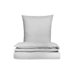 Sale Sekan Percale sengesæt, lysegrå