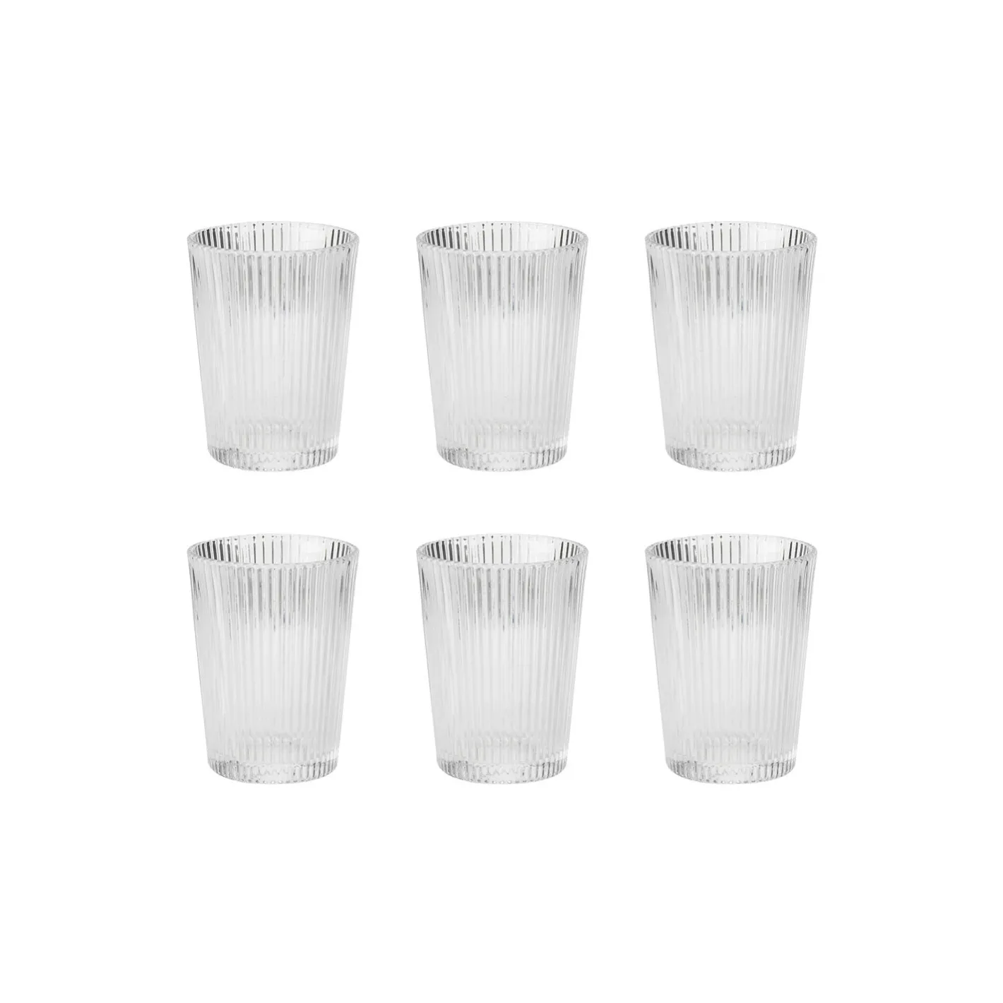 Stelton Pilastro drikkeglas 6 stk, clear> Glas