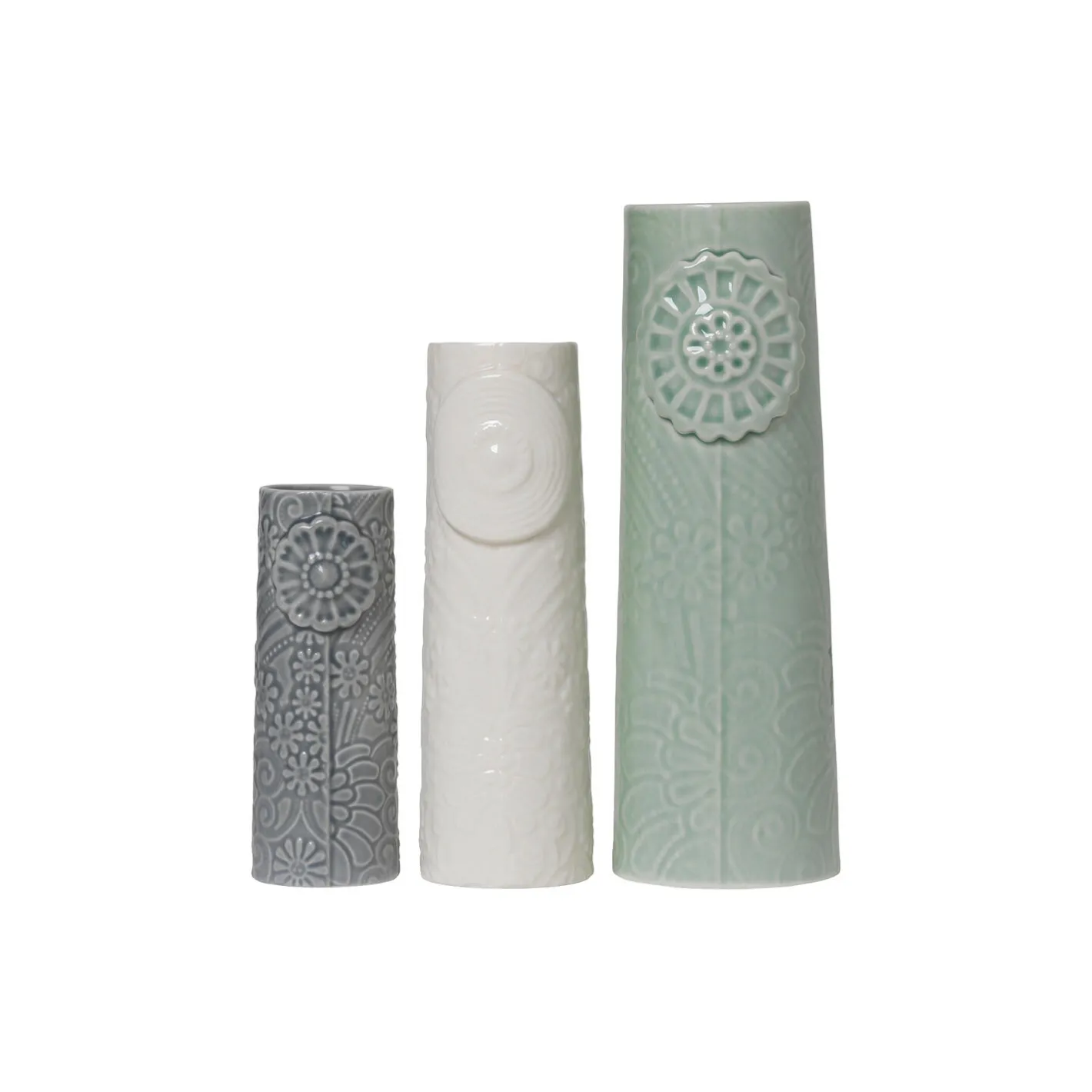 Hot Dottir Nordic Design Pipanella Flock vasesæt, ocean view