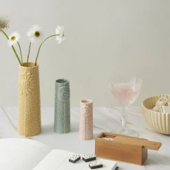 Dottir Nordic Design Pipanella Flock vasesæt, rosy sunset