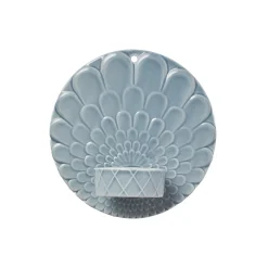 New Dottir Nordic Design Pipanella Harlequin væghængt fyrfadsstage, blue/grey