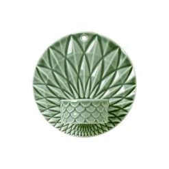 Dottir Nordic Design Pipanella Wall Votive Scales fyrfadsophæng, green> Lysestager