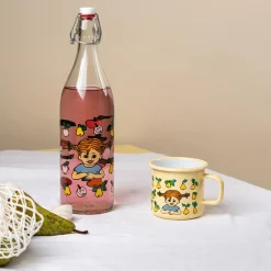 Hot Muurla Pippi glasflaske frugter