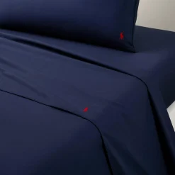Ralph Lauren Home Polo Player fladt lagen,> Sengetøj
