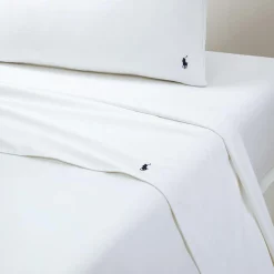 Ralph Lauren Home Polo Player fladt lagen,> Sengetøj