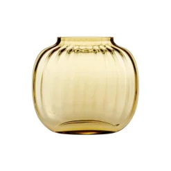 Holmegaard Primula vase, amber> Vaser