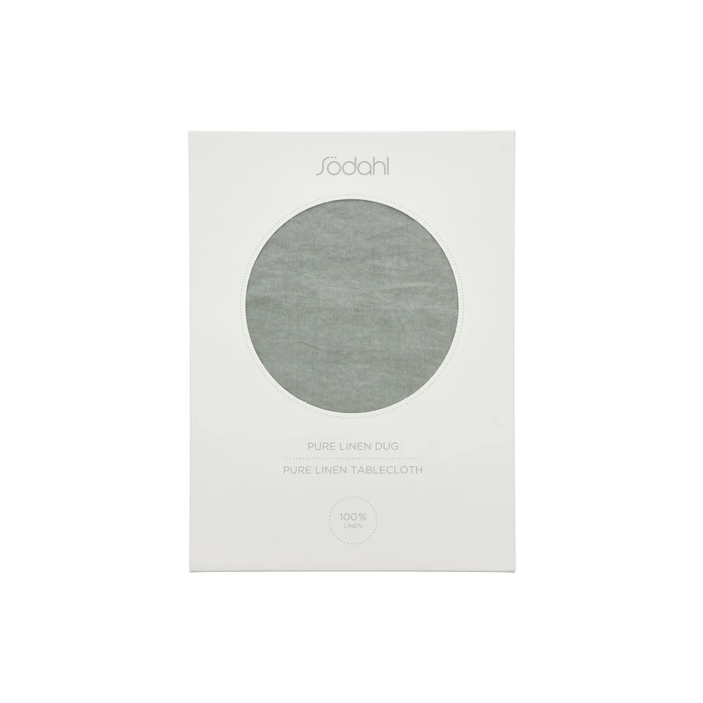 Clearance Södahl Pure Linen dug, sage