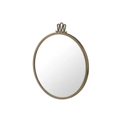 GUBI Randaccio Wall Mirror, antique brass> Vægspejle