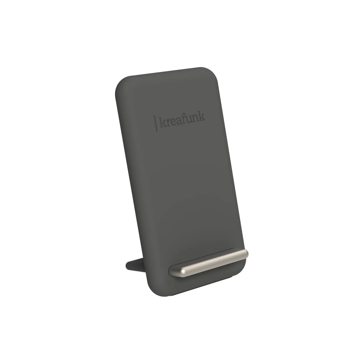 Kreafunk reCHARGE trådløs powerbank, black> Headsets