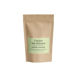 Clearance Cocoon Tea Artisans Refill Bag, organic green jasmine