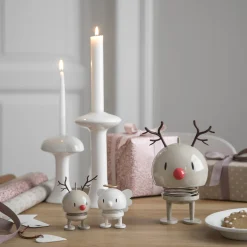 Hoptimist Reindeer Bumble, latte> Figurer & Glaskunst