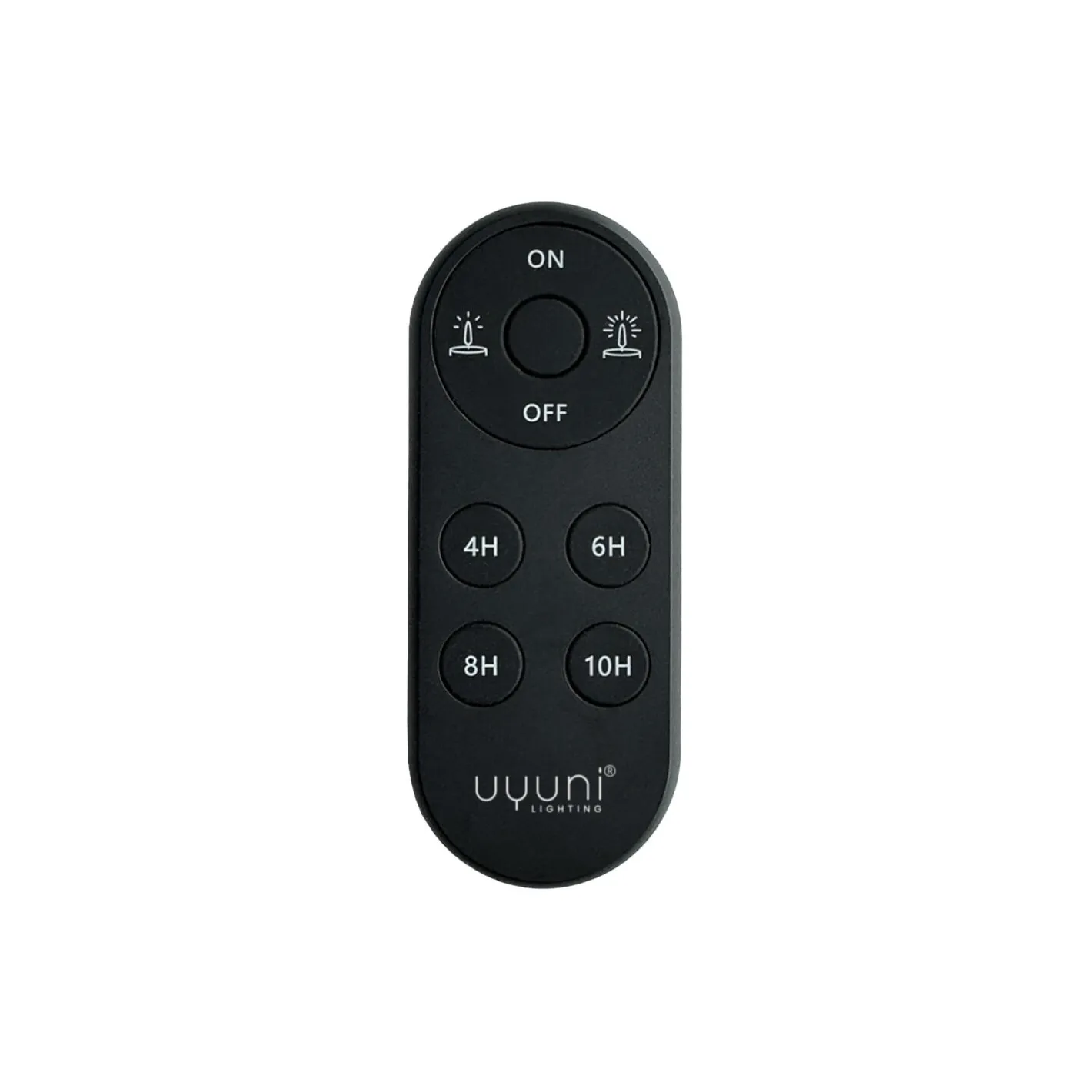 Uyuni Lighting Remote Control Oval, black> Lys & Duftlys