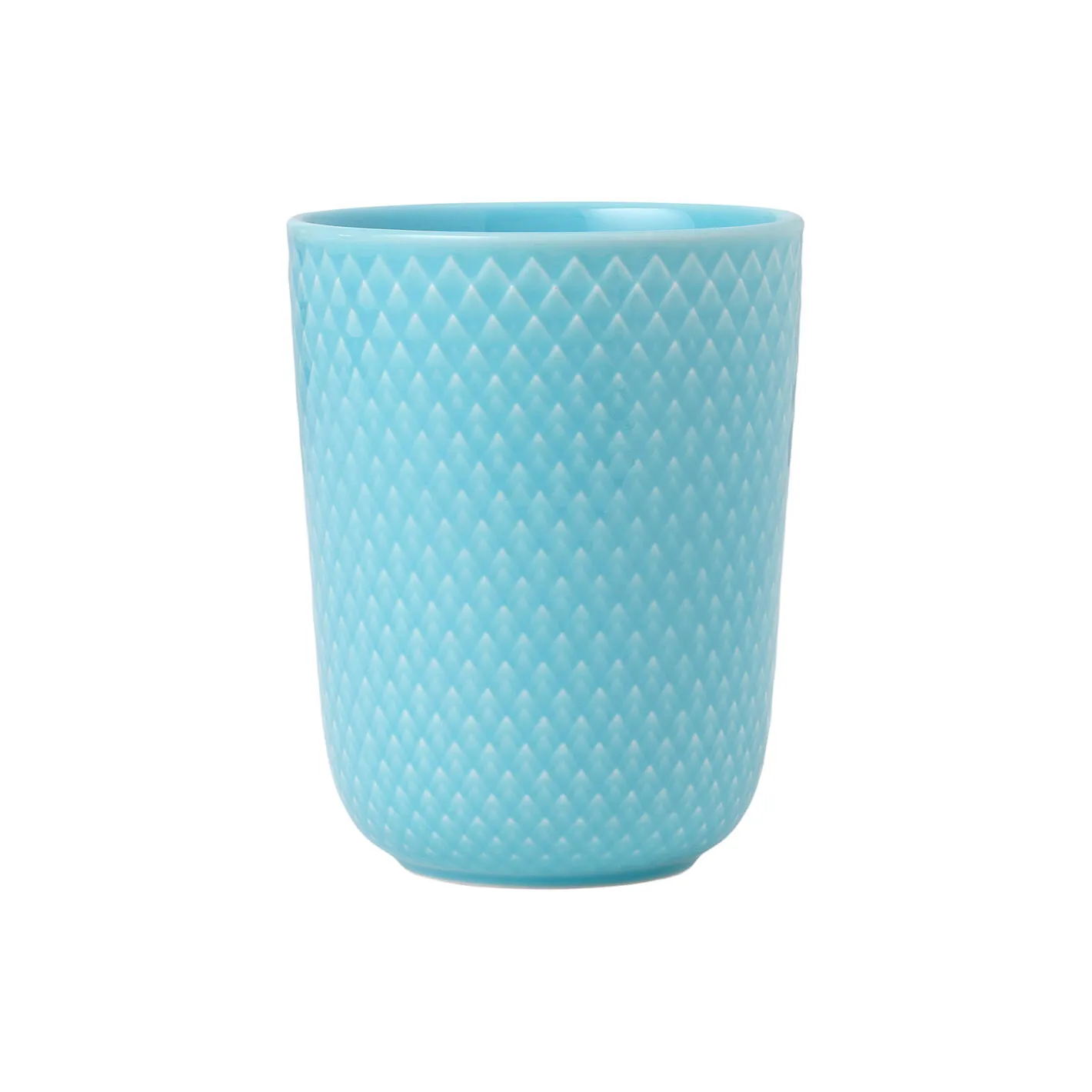 Clearance Lyngby Porcelæn Rhombe Color krus, turkis