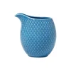 Clearance Lyngby Porcelæn Rhombe Color mælkekande, blå