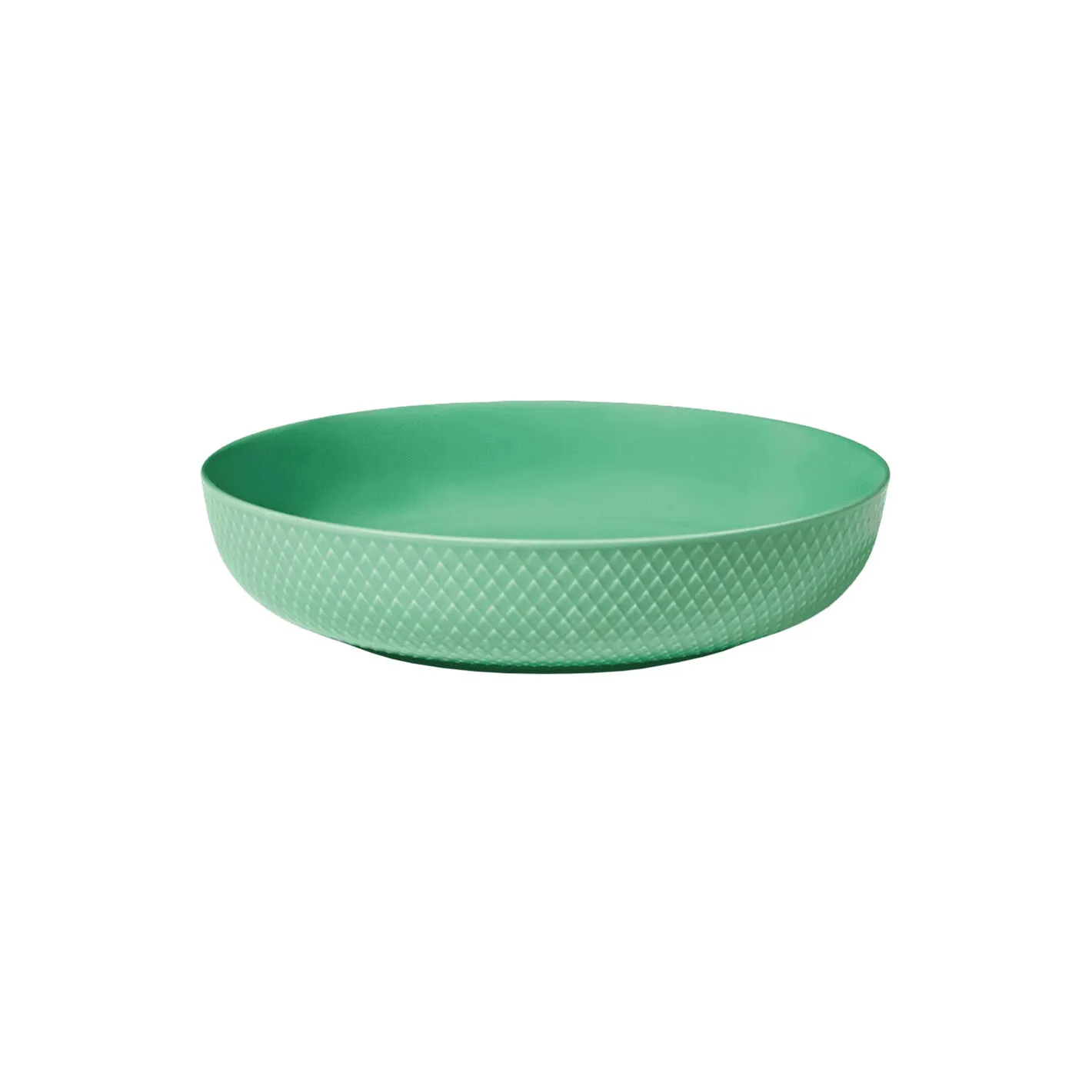 Best Lyngby Porcelæn Rhombe Color serveringsskål, grøn