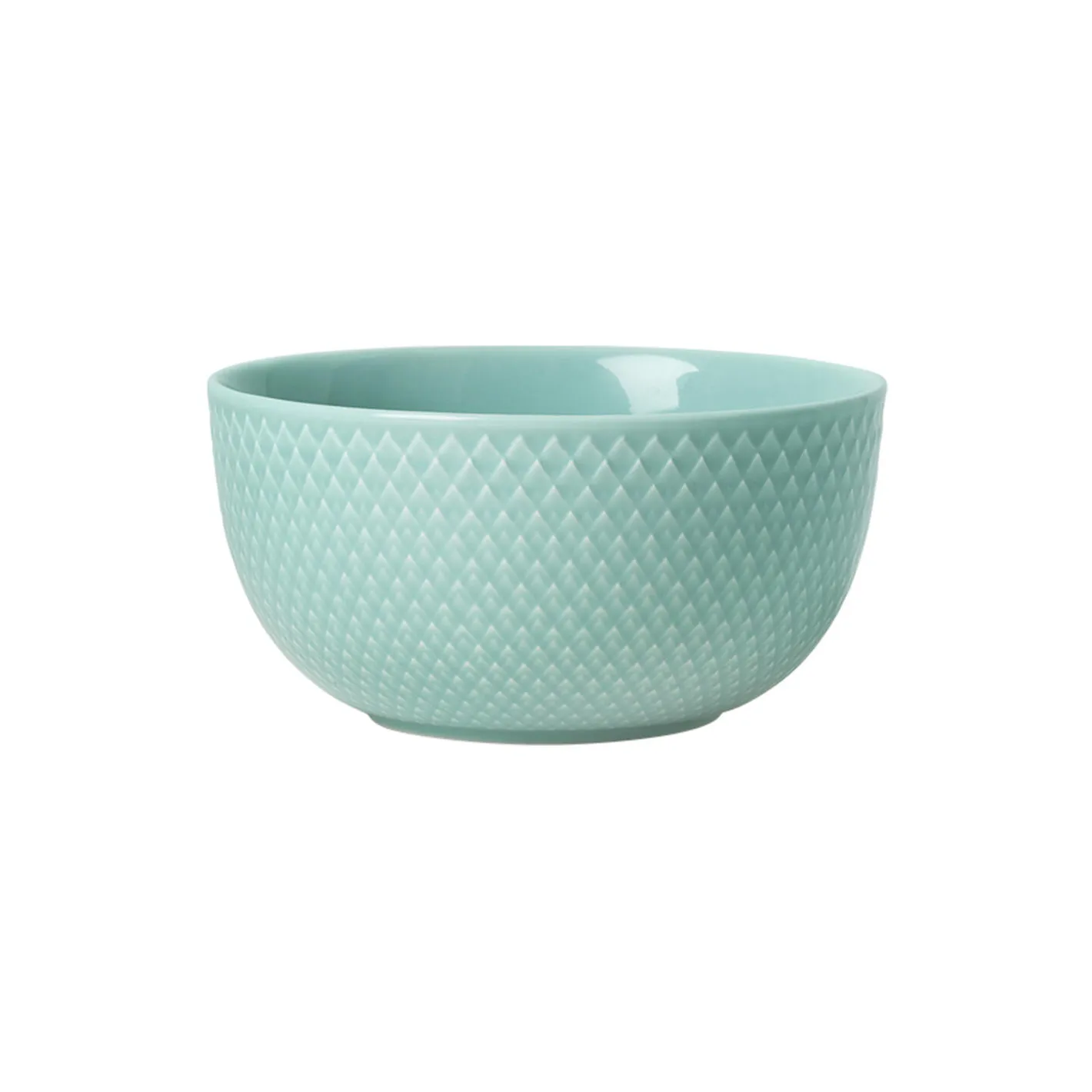 Discount Lyngby Porcelæn Rhombe Color skål, aqua