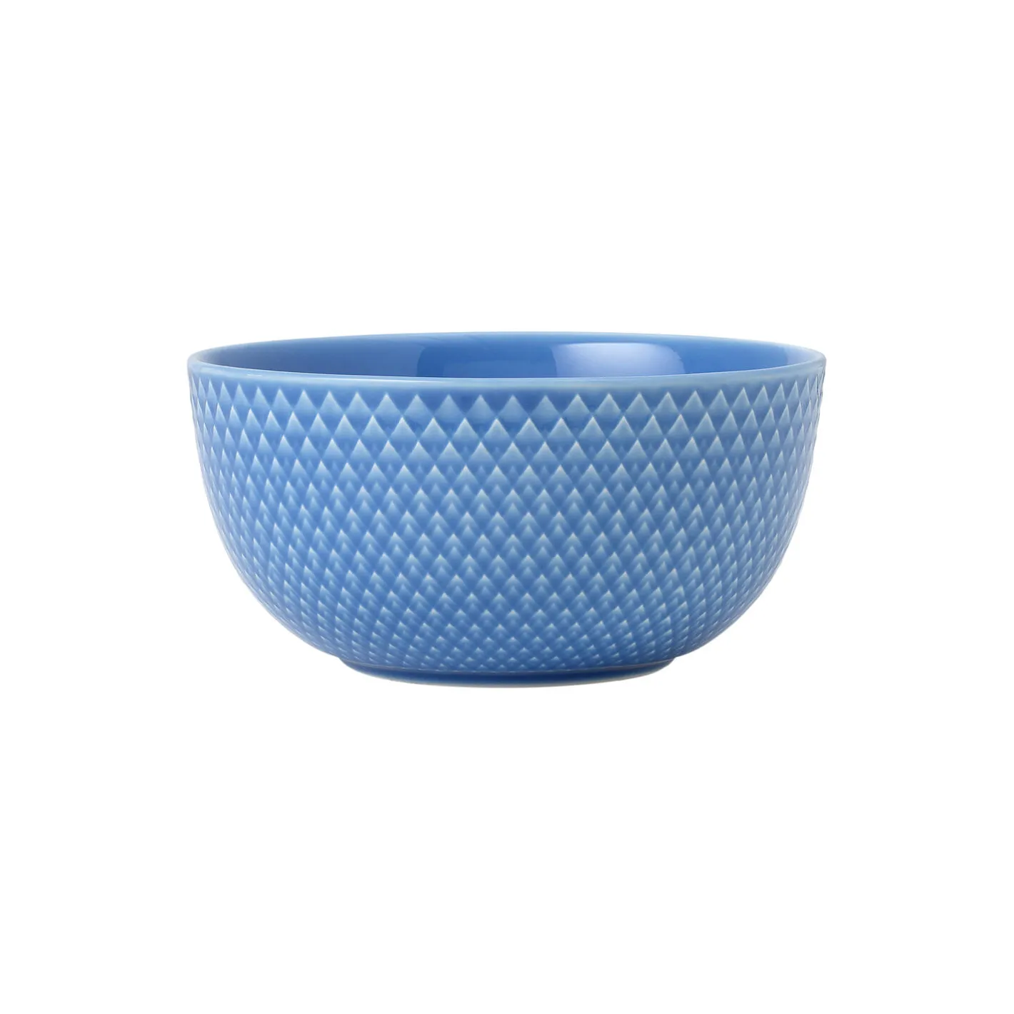 Hot Lyngby Porcelæn Rhombe Color skål, blå