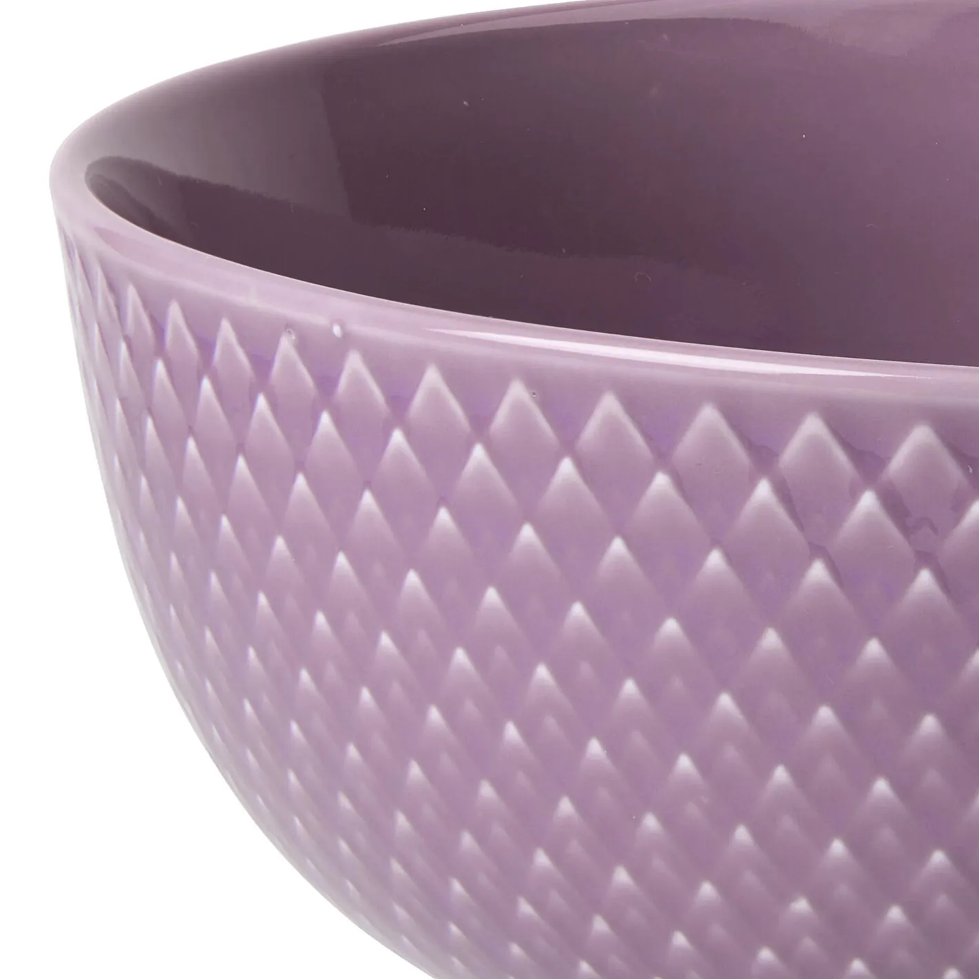 Discount Lyngby Porcelæn Rhombe Color skål, lilla
