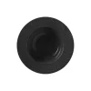 Lyngby Porcelæn Rhombe Earth Dyb tallerken Ø 24.5 cm, slate> Tallerkener