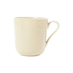 Lyngby Porcelæn Rhombe Earth Krus med hank,> Kopper & Krus