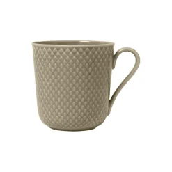 Discount Lyngby Porcelæn Rhombe Earth Krus med hank, clay