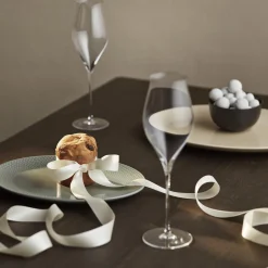 Lyngby Porcelæn Rhombe Earth Ovalt serveringsfad,><noscript><img width=