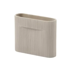 Sale Muuto Ridge Vase, beige