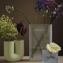 Muuto Ridge Vase, /frosted glass><noscript><img width=