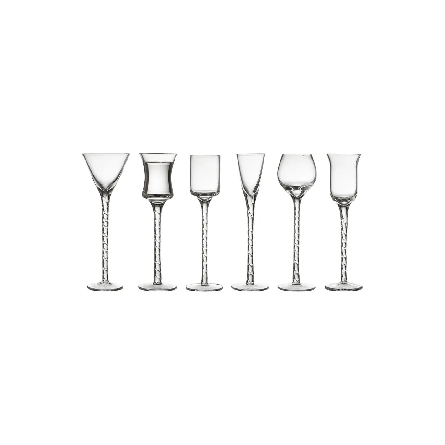 Best Lyngby Glas Rom snapseglas 6 stk.