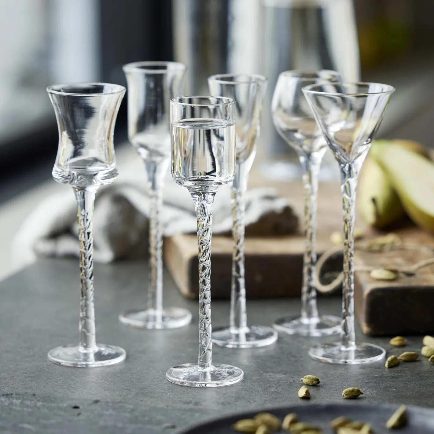 Best Lyngby Glas Rom snapseglas 6 stk.