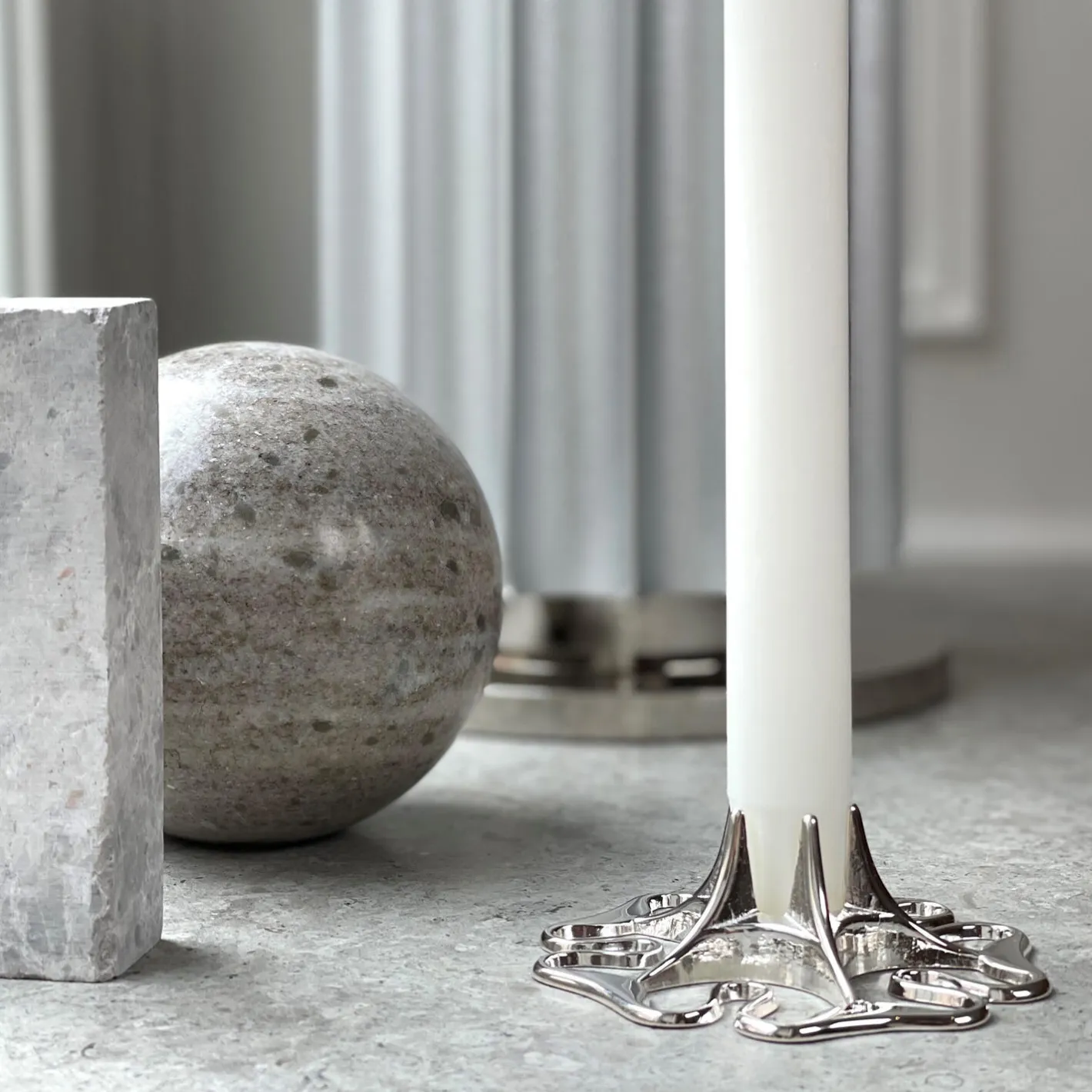 Skultuna Rose Candlestick> Lysestager