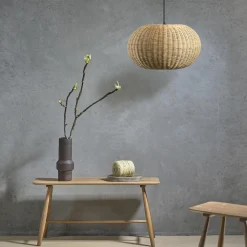 New Villa Collection Rost vase, mørk brun
