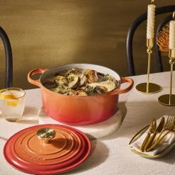 Best Le Creuset Rund Jubilæumsgryde Ø 24 cm, flamme dorée