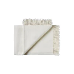 Sale Silkeborg Uldspinderi Samsø plaid, 00100 white