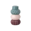 Dottir Nordic Design Samsurium Candlestack lysestage, mørk blå/pudder/aubergine> Lysestager