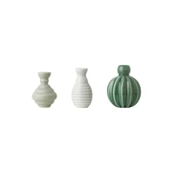 Discount Dottir Nordic Design Samsurium Minibell vasesæt, green