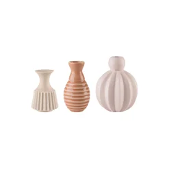 Dottir Nordic Design Samsurium Minibell vasesæt, coral> Vaser