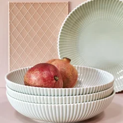 Dottir Nordic Design Samsurium Serving skål, grey> Skåle & Fade