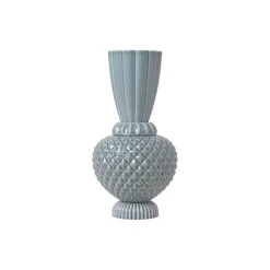 Best Dottir Nordic Design Samusrium Jumbobell vase, blå/grå