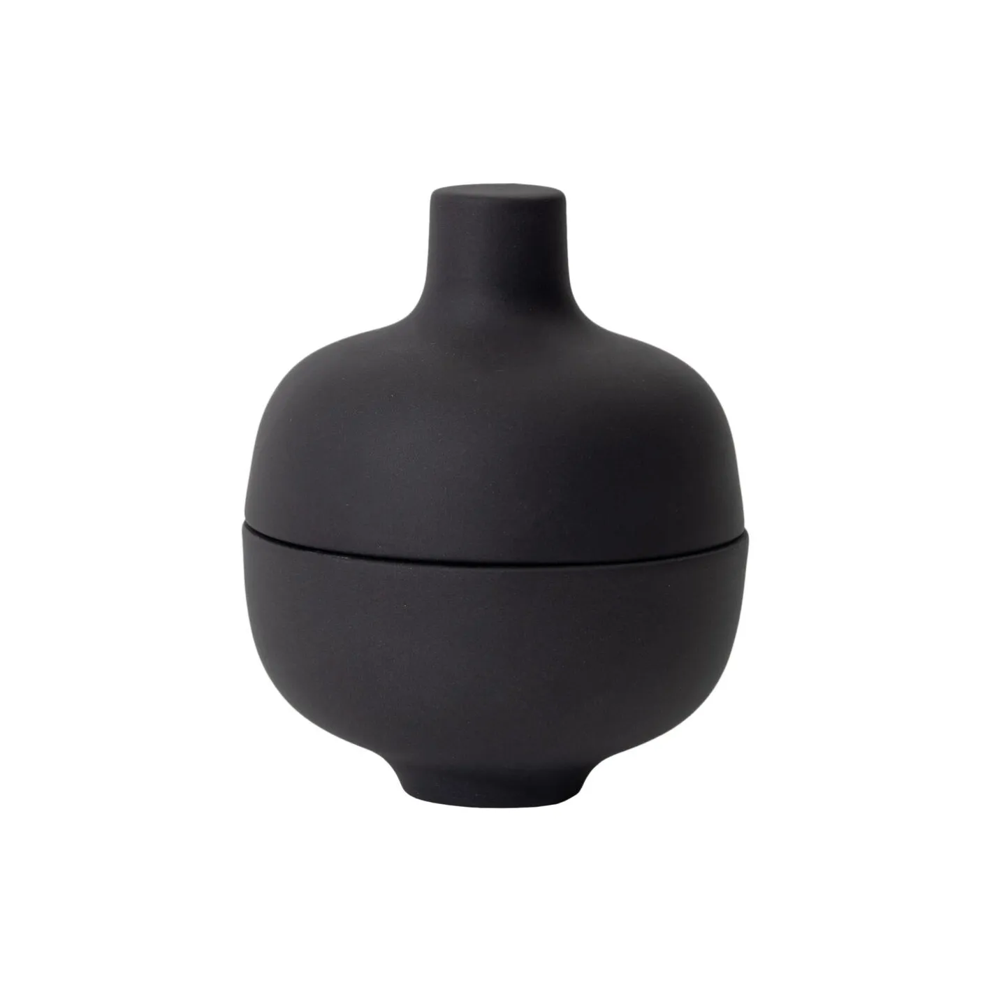 Design House Stockholm Sand Secrets Small Bowl, black clay