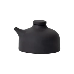 Clearance Design House Stockholm Sand Secrets Soy Pot, black clay